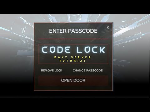 Dayz - CODE LOCK - Como configurar + Bônus de construção!