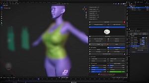 Blender布料模拟生成插件 Simply Cloth Studio V1.0   Simply Cloth Pro v3.0   使用教程