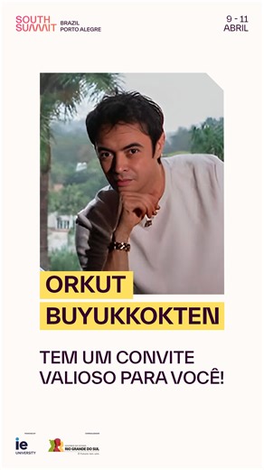 South Summit Brazil on Instagram: "@orkutb tem um recado para você! O criador do orkut.com vem ao South Summit Brazil 2025! 😍 Ele sobe ao palco para falar sobre "The Rise and Fall of Social Networks" e, claro, relembrar a rede social que marcou uma geração. Um momento perfeito para matar a saudade e debater o futuro das comunidades online. Não fique de fora! Participe do South Summit Brazil, de 9 a 11 de abril, e faça parte dessa conversa. 🎟️Ingressos do terceiro lote disponíveis no link da bi