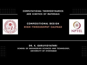 Compositional design - High-throughput Calphad