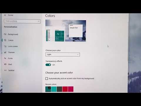 How To Change Taskbar Color Back in Windows 10 After The 1909 Update