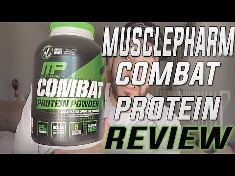 ★MusclePharm Combat Protein Powder Review | Best Tasting Protein | Living Proof Fitness ✔