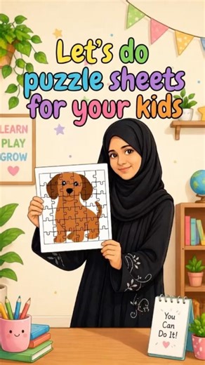 Puzzle sheets within 5 minutes! 😱