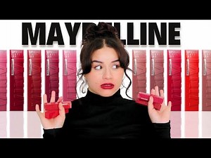 Je teste les superstay vinyl ink de Maybelline⎮All of Emy