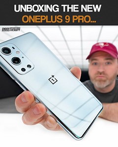 Here it is. The new OnePlus 9 Pro, the first OnePlus device released in collaboration with Hasselblad camera... | Unbox Therapy