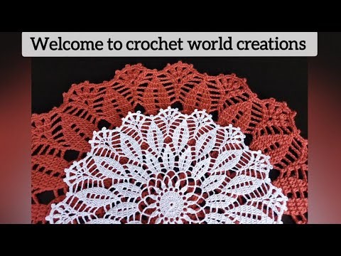 Vintage Inspired Crochet Pattern #makewithme #crochetdoily #crochetworldcreations #tutorial 