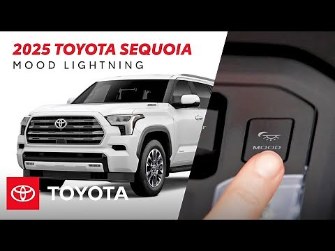 2025 Toyota Sequoia: How to Use Interior Ambient Lighting Features | Toyota Drive-Off Essentials
