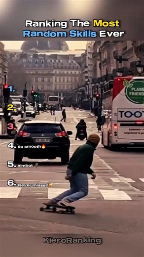 Ranking The Most Random Skills Ever #skills #impressiveskills #shorts