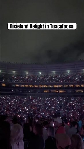 Morgan Wallen Dixieland Delight Crowd Moment at Bryant-Denny 4/18/26