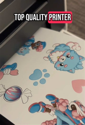 I was sent the new Liene printer and sticker cutter machine for free so here is my honest review compared to my current sticker making setup. This is perfect for artist alley convention artists especially if you are just starting out. #artistalley #digitalart #stickers #animeartist