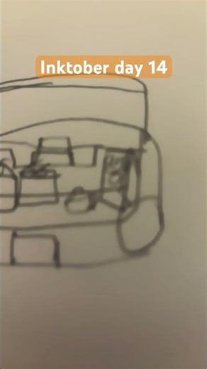 Inktober day 14 #art #artist #drawing #inktober #inktober2025 #illustration