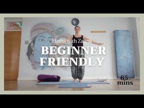 Slow Hatha Yoga for Beginners | Gentle 60-Min Class for Mobility & Calm