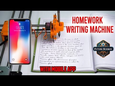 मिल गया होमवर्क लिखने वाली मशीन | Homework Writing Machine DIY Kit | IOT Arduino Projects