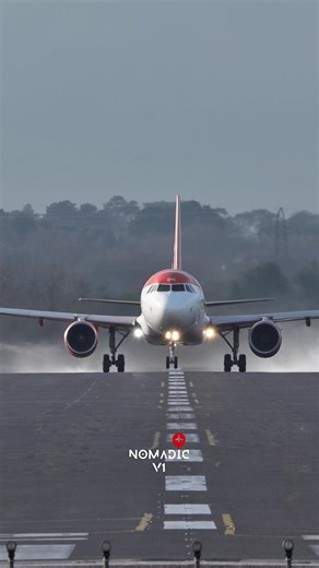 EasyJet A319 Taking Off from Bournemouth Airport