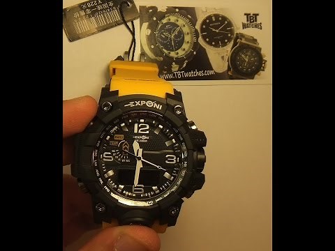 How to change a battery on a digital-analog watch. How to set time on a digital-analog watch