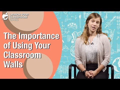 The Importance of Using Your Classroom Walls - Best Teaching Practices