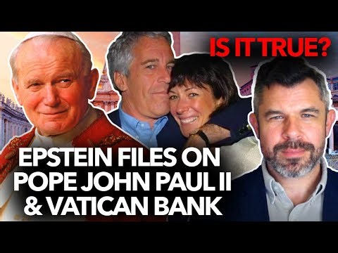 Popes in the Epstein Files? Did Epstein Live in the Vatican with Pope John Paul II? – Dr. Marshall
