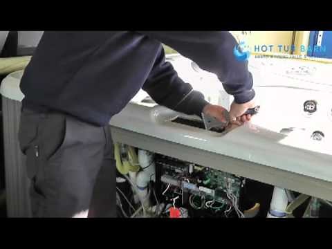 Replacing a Hot Tub Top Side Control Panel