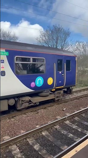 Northern Trains Class 150 at Hall i'th' Wood towards Clitheroe!