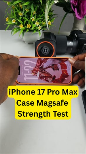 1.6K views | iPhone 17 Pro Max Magsafe Cases Test Pt.2 #iphone17promax #MagSafe #case #test #Magnet #fblifestyle | Smart Depot Tech | Facebook