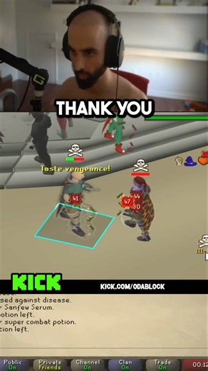 Risk Fighter Exposed Trying To Scam Oda🤯 #osrs #odablock