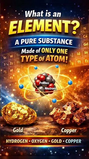 what is an element? #chemistry #shorts