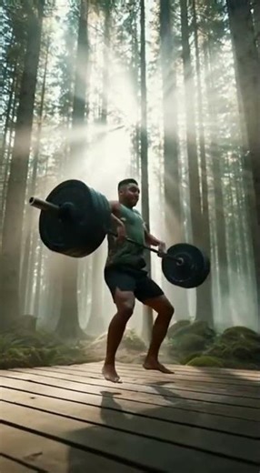 Primal Strength: Cinematic Forest Power Rooted in Nature in 4K HDR #shorts