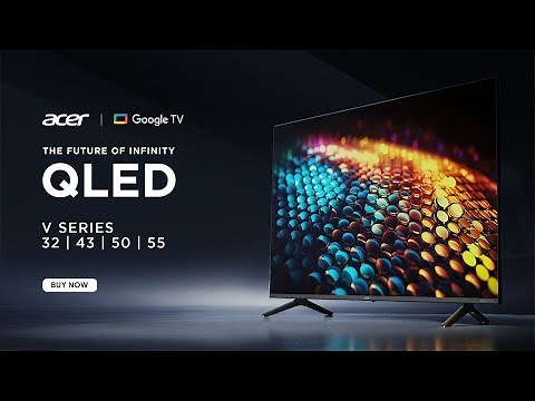 Buy Acer V Series 4K Ultra HD Smart QLED Google TV | Acer TV India