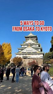 84K views · 1.8K reactions | 5 Ways to Go from Osaka to Kyoto (Train options) | Wander in Japan | Facebook