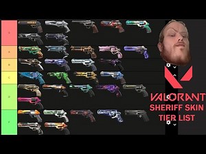 VALORANT SHERIFF SKIN TIER LIST