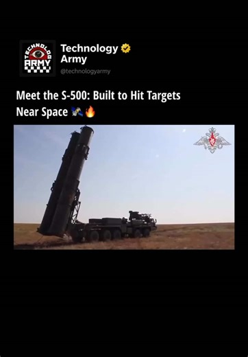 Russia's S-500 Prometheus Air Defense System Enters Service