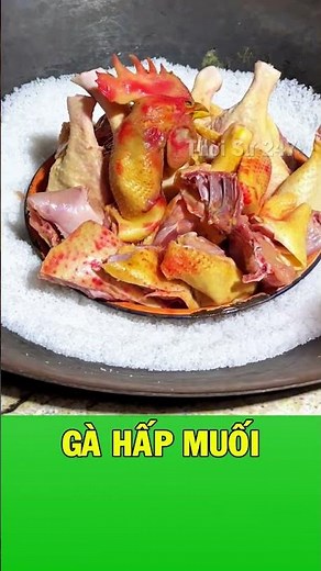 How to cook chicken using coarse salt