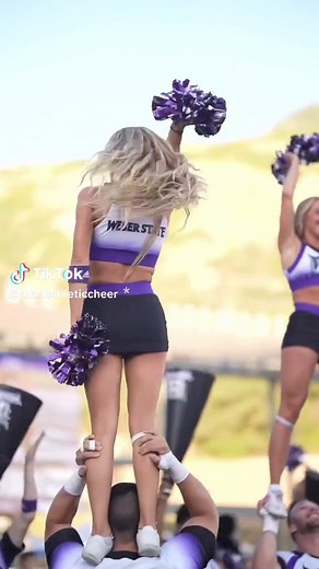 WEBER 💜🫶 #weberstatecheer #cfb #rebeloncampus #rebelathleticcheer