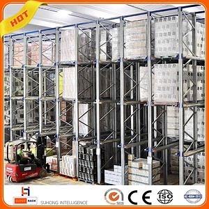 [Hot Item] China Manufacturer Hot Selling Drive in Push Back Pallet Racking for Warehouse Storage Shelving