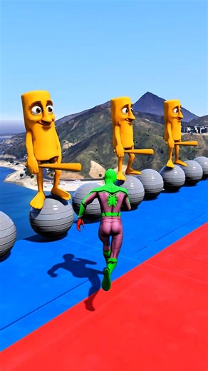 GTA 5 Spider-Man Ragdoll Fails 😂 | Funniest Epic Crashes Ever! #shorts#regdoll #spiderman