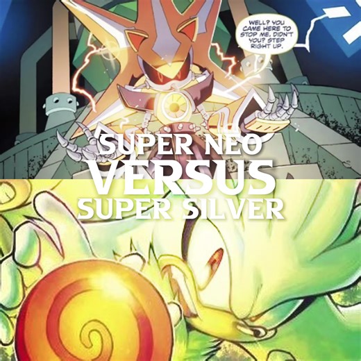 Super Neo Metal Sonic contra Super Silver