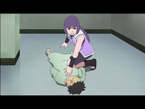 Kawaki vs Sumire pelea completa - boruto capitulo 190 sub español - nue destroza el brazo de kawaki