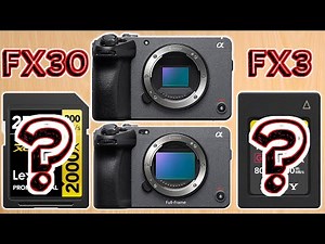 Best Memory Cards for Sony FX30 & FX3 Video – BEST SD Cards & CFexpress Type A Cards for 4K Video