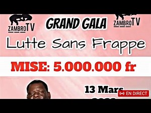 [🛑En direct Lutte Simple mise 5.000.000fcfa au Stade Iba Mar Diop]