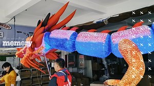 Amazing #inflatable walking #dragon | Yantai Hello Inflatable Co.,Ltd