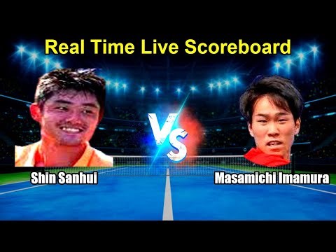 Shin Sanhui vs Masamichi Imamura Live Score - ATP Challenger Yokkaichi, Japan Men Singles