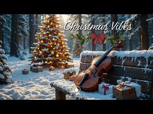 Instrumental Christmas Music With Violin 🔥 Relaxing Christmas Music 🎄 Soothing Christmas Ambience