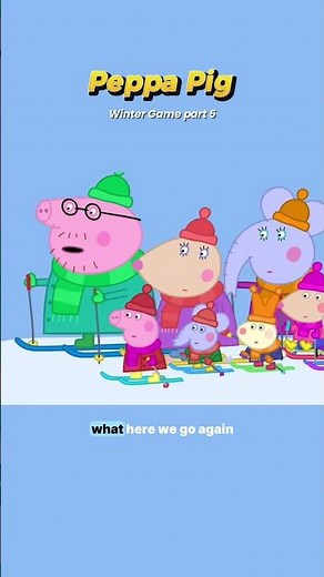 Peppa Pig | Winter Game part 5 #peppapig #peppapigenglish