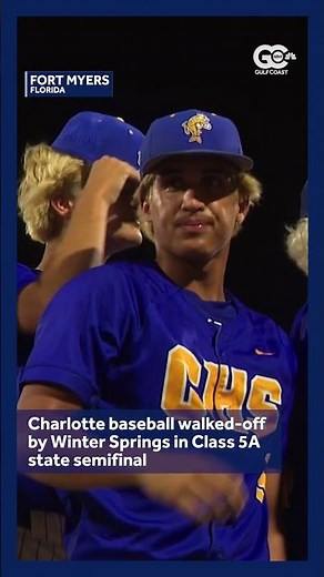 Charlotte baseball loses to Winter Springs in Florida state semifinal