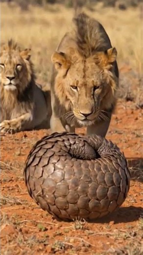 Lion vs Rare animal #pleasesubscribe #trending #viral#shorts #lion #pangolin