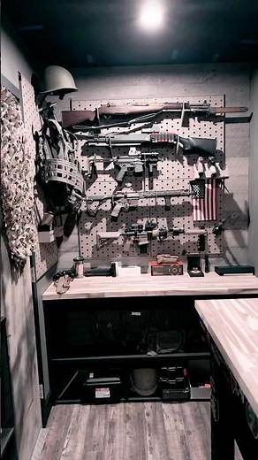 Ultimate Gun Room Setup! #gunroom #mancave #gallowtech @Gallowtechnologies