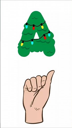 ✨ Christmas ABC Song with Sign Language | Learn the Alphabet A to Z 🎅🤶🎁