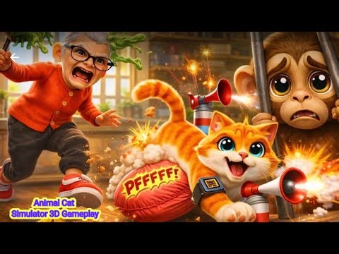 Animal Cat Simulator 3D Gameplay