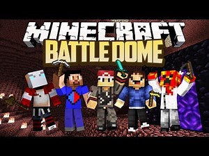 Minecraft: Battle-Dome - Nether Portal Hax w/Preston, Woofless, Nooch and Vikkstar