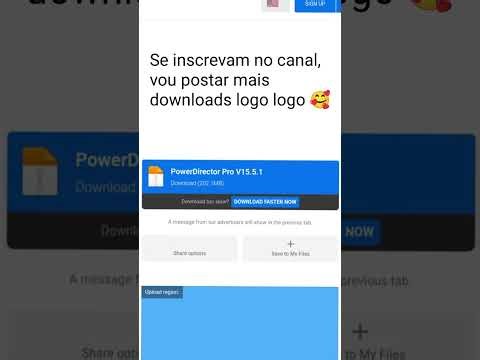 PowerDirector Pro apk,link direto Mediafire🔥